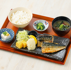 焼さば定食　たっぷり大根おろし添え