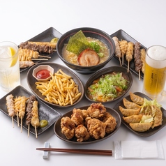 【焼鳥・牡蠣食べ放題】焼鳥と鶏白湯 はれるや 新橋汐留店のコース写真