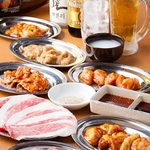 2時間飲み放題付き宴会コースは4,500円(税込)～！季節宴会・打ち上げ・パーティーなどに◎