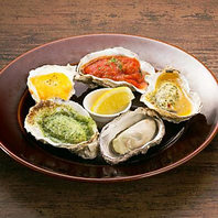 カキや小いわし、がんす等広島の定番料理をご用意☆