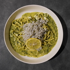 しらすとクリームチーズの大葉ジェノベーゼ