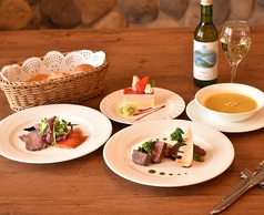 フィーヌズ エルブ 橋立ベイホテル レストランのコース写真