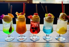 【写真映え間違いなし!!】フロートドリンク