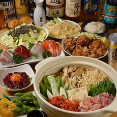 涼 福島駅前のコース写真