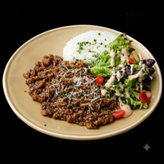 Curry&Burger168のコース写真