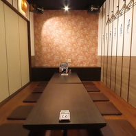 広々としたお席は宴会にぴったり