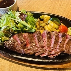 鉄板ハラミステーキ