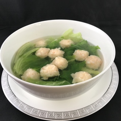 エビ団子スープ shimp dumpling soup