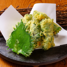 真鯛梅しそ揚げ/真鯛炙りポン酢