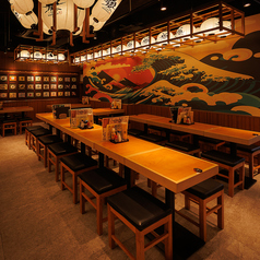 上野駅近！ご予算がお決まりでしたらコースをおつくりすることも可能です~!!寛げる広々とした空間は忘年会や歓送迎会などにピッタリ◎