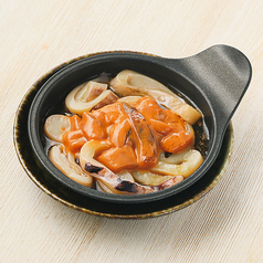 赤いかと塩辛の旨焼