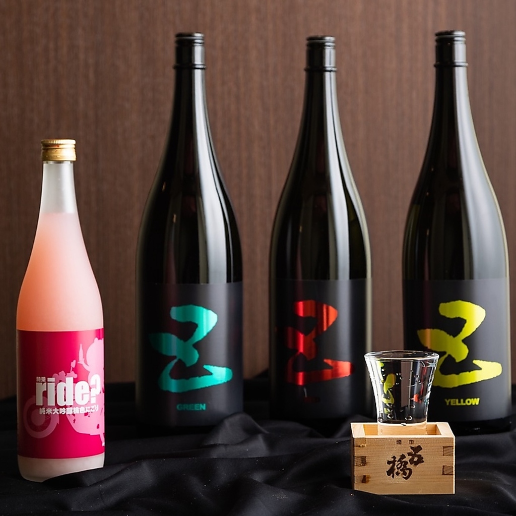 良いお肉に合う良いお酒、こちらも厳選して様々な種類をご用意しております