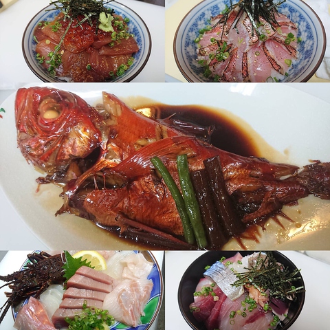 銚子港直送の新鮮な地魚を使ったお魚料理！☆アブラボウズ☆金目鯛☆大人気ですよ♪