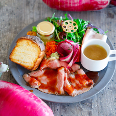 旬の地元新鮮野菜を楽しめるワンプレートもご準備♪