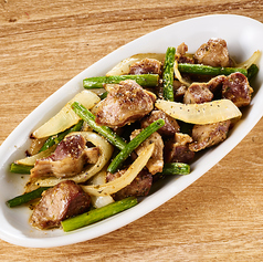 砂肝ガーリック炒め