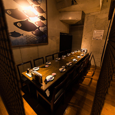 半個室としてご利用いただけます。