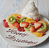 誕生日・記念日にAnniversary Plateでお祝い♪