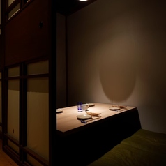 掘りごたつ個室。一室のみ。最大4名様まで対応可。