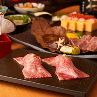 見た目も優美な肉料理や和食が並ぶモダン居酒屋。