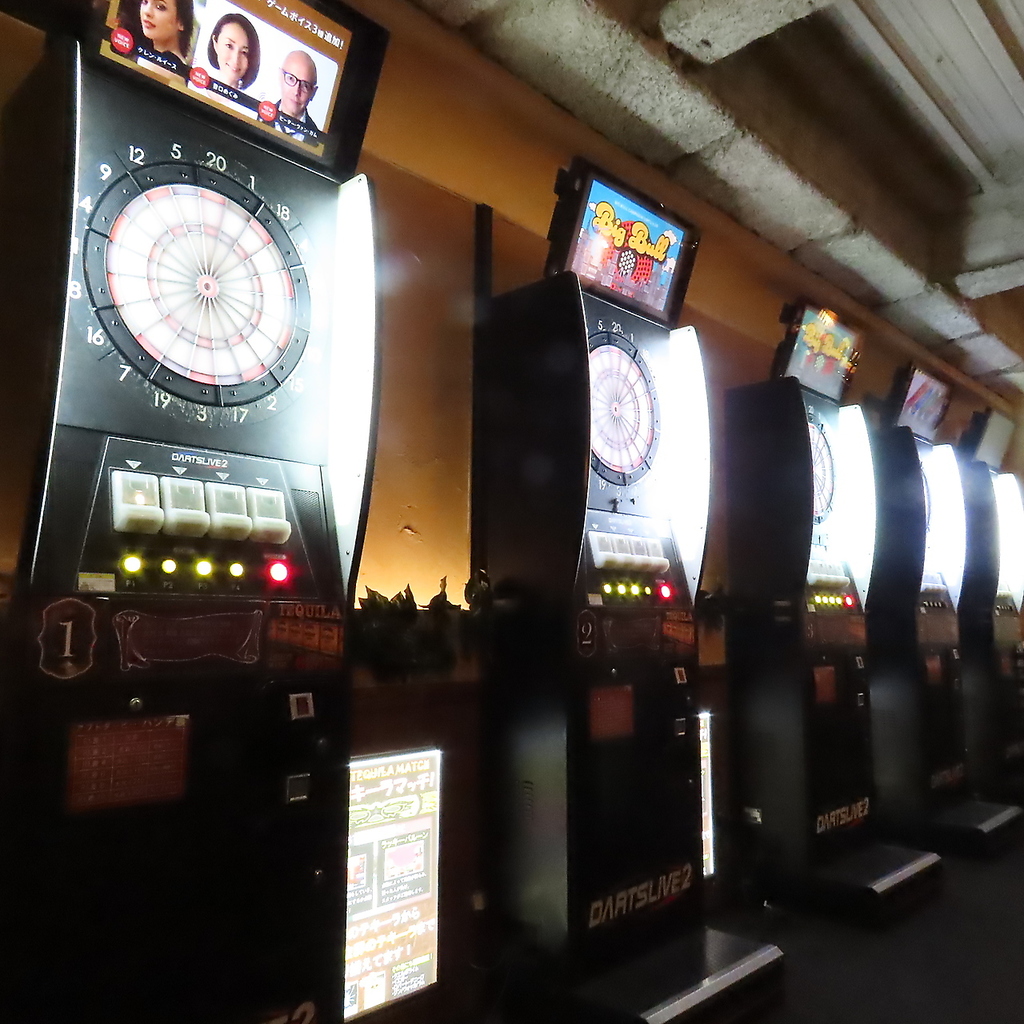 2次会にもおすすめ！ダーツでワイワイ♪