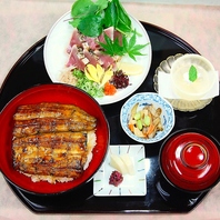 鰻丼と戻り鰹たたきのセット税込4950円