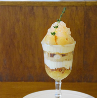 ここでしか味わえない、こだわりの自家製スイーツ。