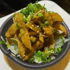 自家製鶏皮ポン酢