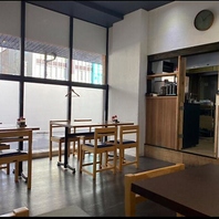 うれしいテーブル席を完備！