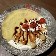 手包みフルーツクレープ