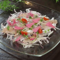 鮮魚のカルパッチョ
