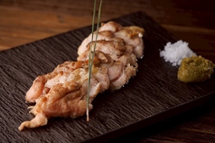 恵那鶏の炭火焼柚子胡椒