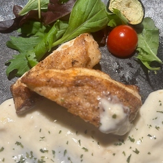 白身魚のクリームソテー/若鶏と季節野菜のグラタン
