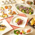 素材の旨みを凝縮させた自慢の宴会コースをご用意！料理長自慢の料理は、黒毛和牛のステーキなど豪華な逸品から創作和食まで多岐にわたります。メイン料理が選べるコースから大切なお集まり、女子会にもおすすめのコースもございます。2時間飲み放題付です♪
