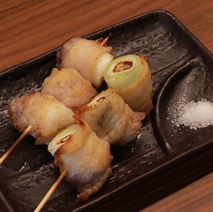 豚バラネギ串