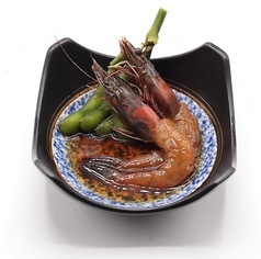 有頭海老の紹興酒漬け（２尾）