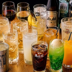 宴を彩る飲み放題。心ゆくまで楽しむ至福の時間