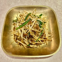 道産にらもやし炒め