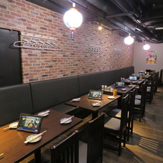 全120席！25名様も可能！大衆酒場という店名だが綺麗な店内♪