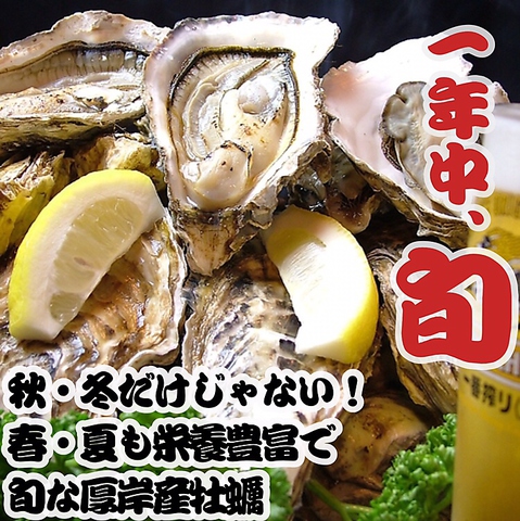 旭川唯一!!【カキ料理専門店】野はらの牡蠣は1年中美味しく食べられます！