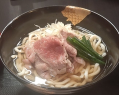 特製 ロースしゃぶ肉うどん