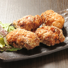 やんばる若鶏の唐揚げ定食 4個定食