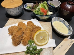 牡蠣フライ定食