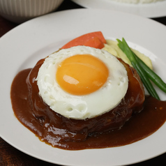 目玉焼きデミチーズハンバーグ 180g
