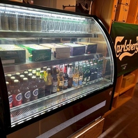 ドリンクは豊富に取り揃えておりそれぞれの楽しみ方で！