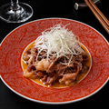 料理メニュー写真&nbsp;A5和牛　一口すき焼き