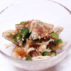☆夏メニュー☆ささみと夏野菜のさっぱり梅肉和え