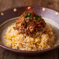 ラムの肉味噌炒飯