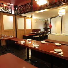 【広々シート】8名様席や10名様など少人数宴会に最適☆10名様以上の人数でも御利用頂けるレイアウトも御座います！！（新宿/南口/代々木/ビアガーデン/中華/飲み放題/個室）