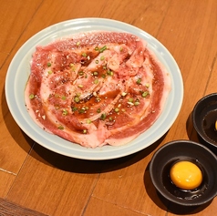 薄切り月見カルビ(80g)/和牛上カルビ