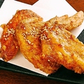 料理メニュー写真 手羽の甘辛揚げ